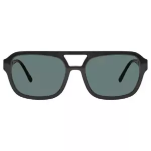 Okulary słoneczne Milano Black SunShield od przodu