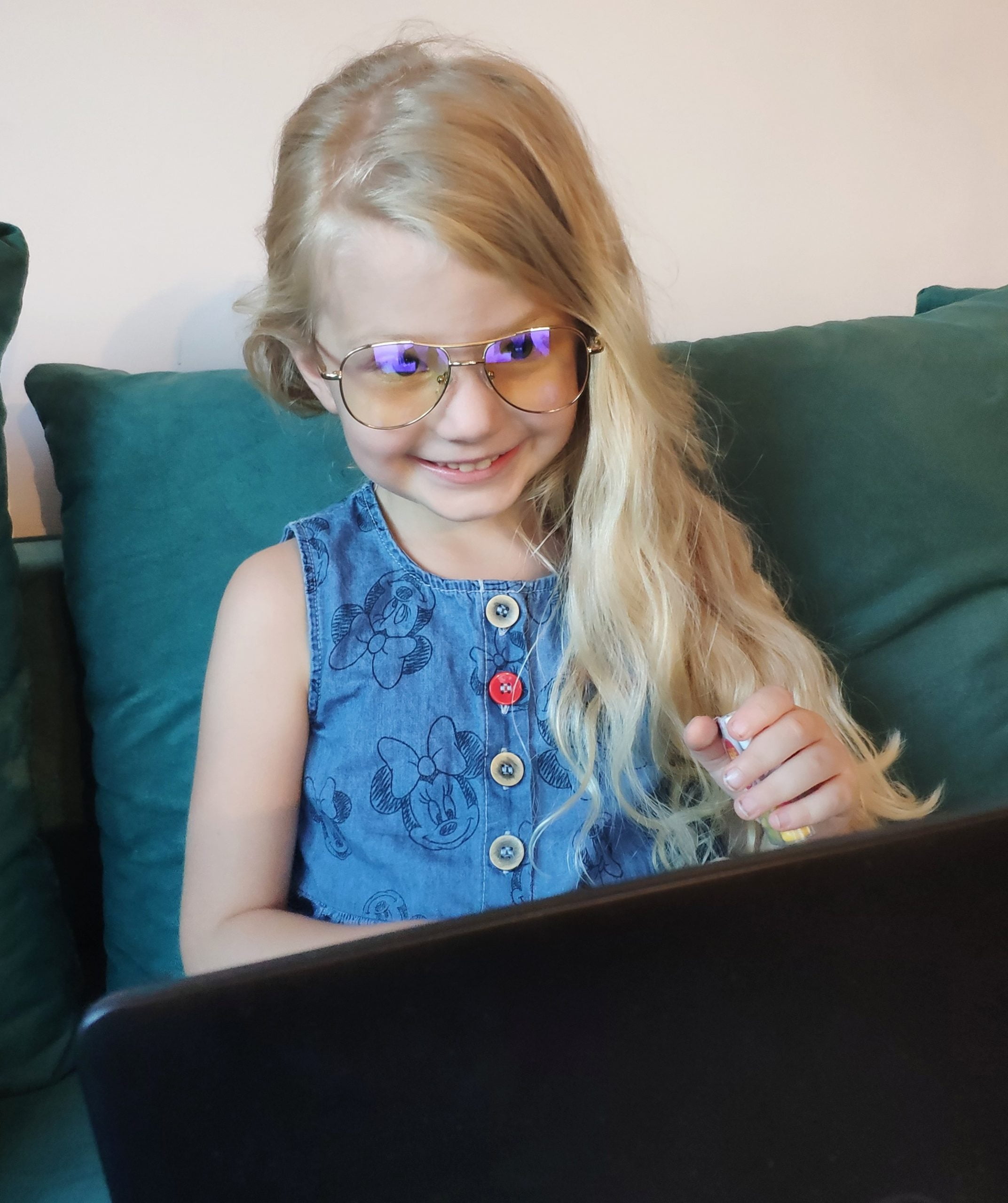 okulary Avitor Kids z filtrem światła niebieskiego dla dzieci
